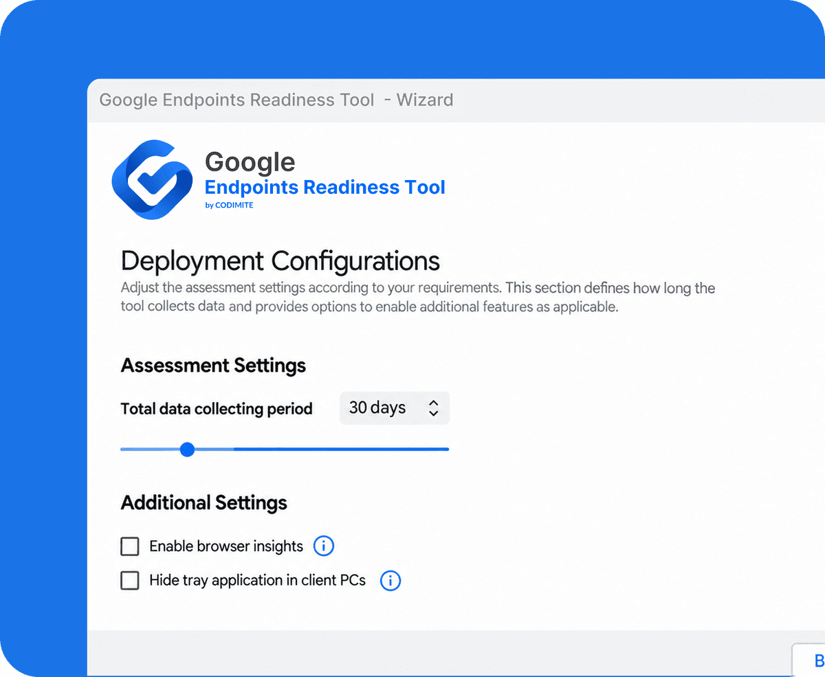 Set Configurations and Deploy