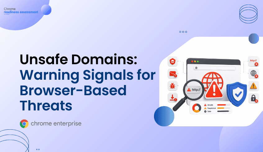 Unsafe Domains Are Early Warning Signals for Browser-Based Threats
